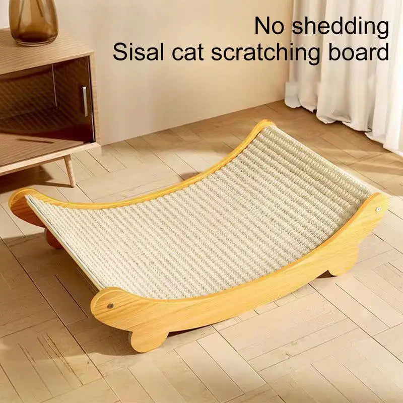 Natural Sisal Cat Scratching Pad – Interactive Bed & Lounge