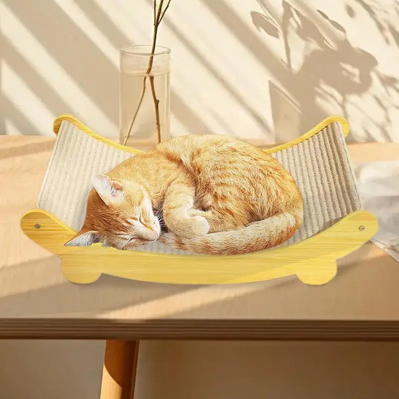 Natural Sisal Cat Scratching Pad – Interactive Bed & Lounge
