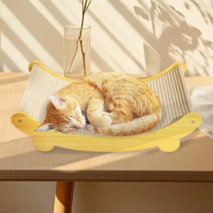 Natural Sisal Cat Scratching Pad – Interactive Bed & Lounge