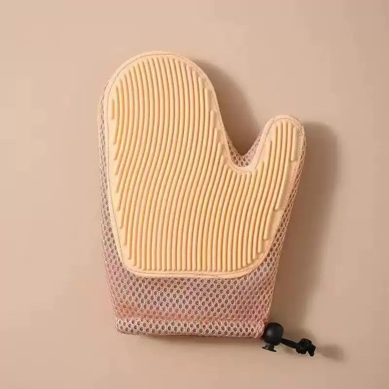 Pet Grooming Glove | Cat & Dog Hair Remover & Massage Brush