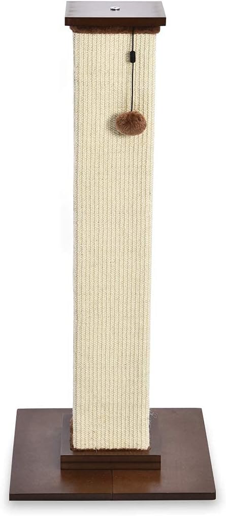 90cm Wooden Base Cat Scratching Post – Heavy Duty Indoor Tree