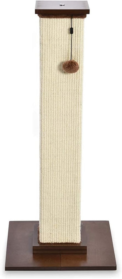 90cm Wooden Base Cat Scratching Post – Heavy Duty Indoor Tree