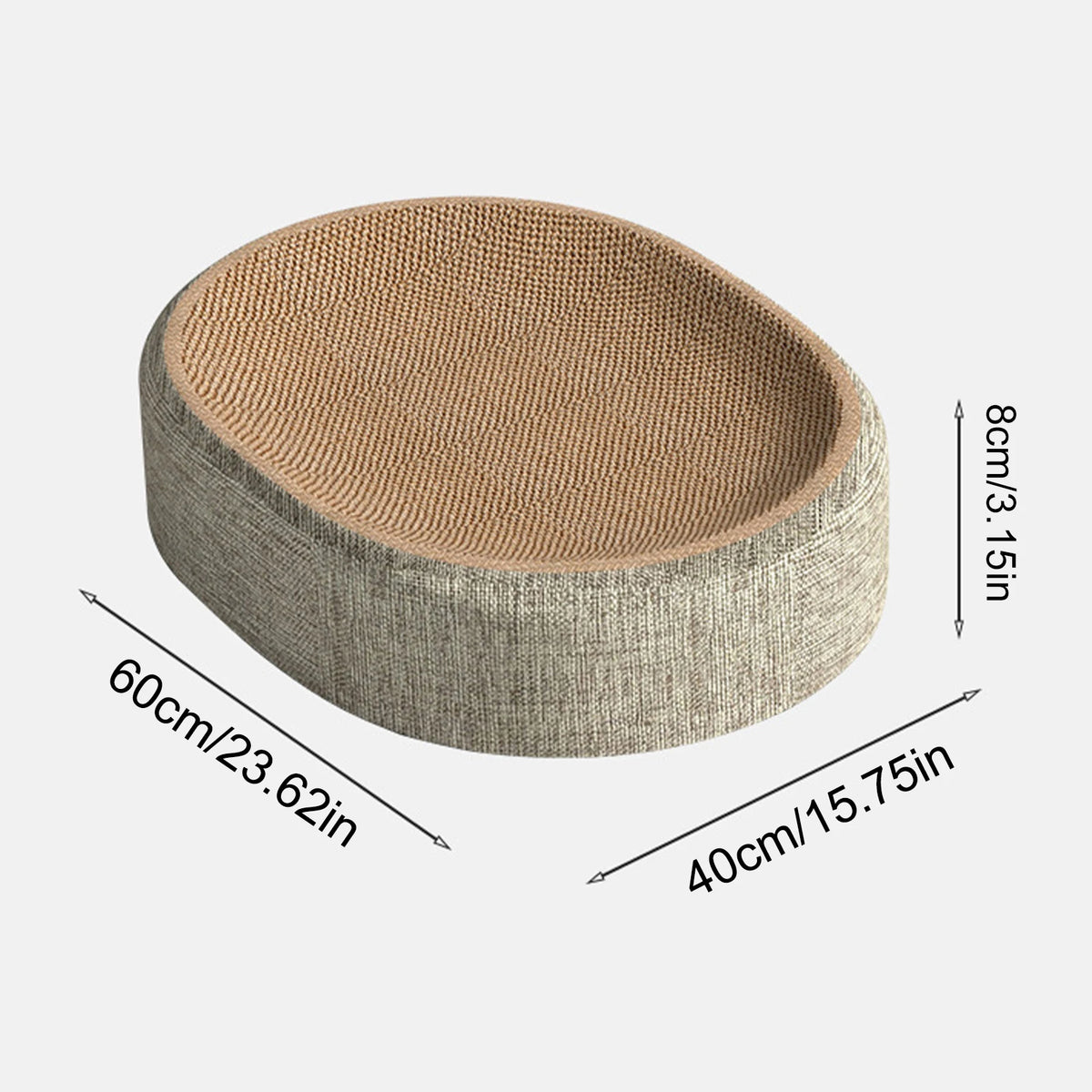 Natural Sisal Cat Scratching Pad – Interactive Bed & Lounge
