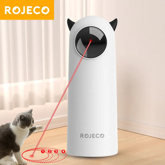 Smart Interactive Laser Cat Toy – Automatic Electronic Teaser