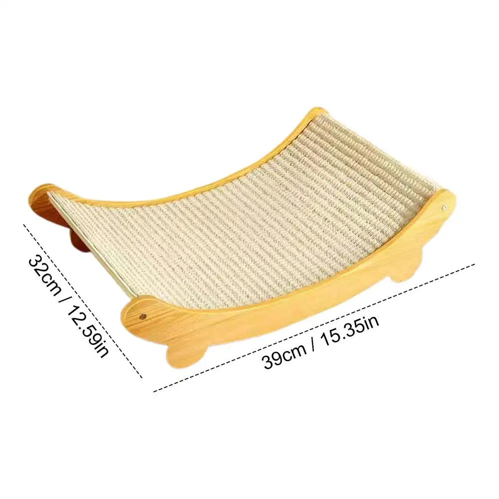 Natural Sisal Cat Scratching Pad – Interactive Bed & Lounge