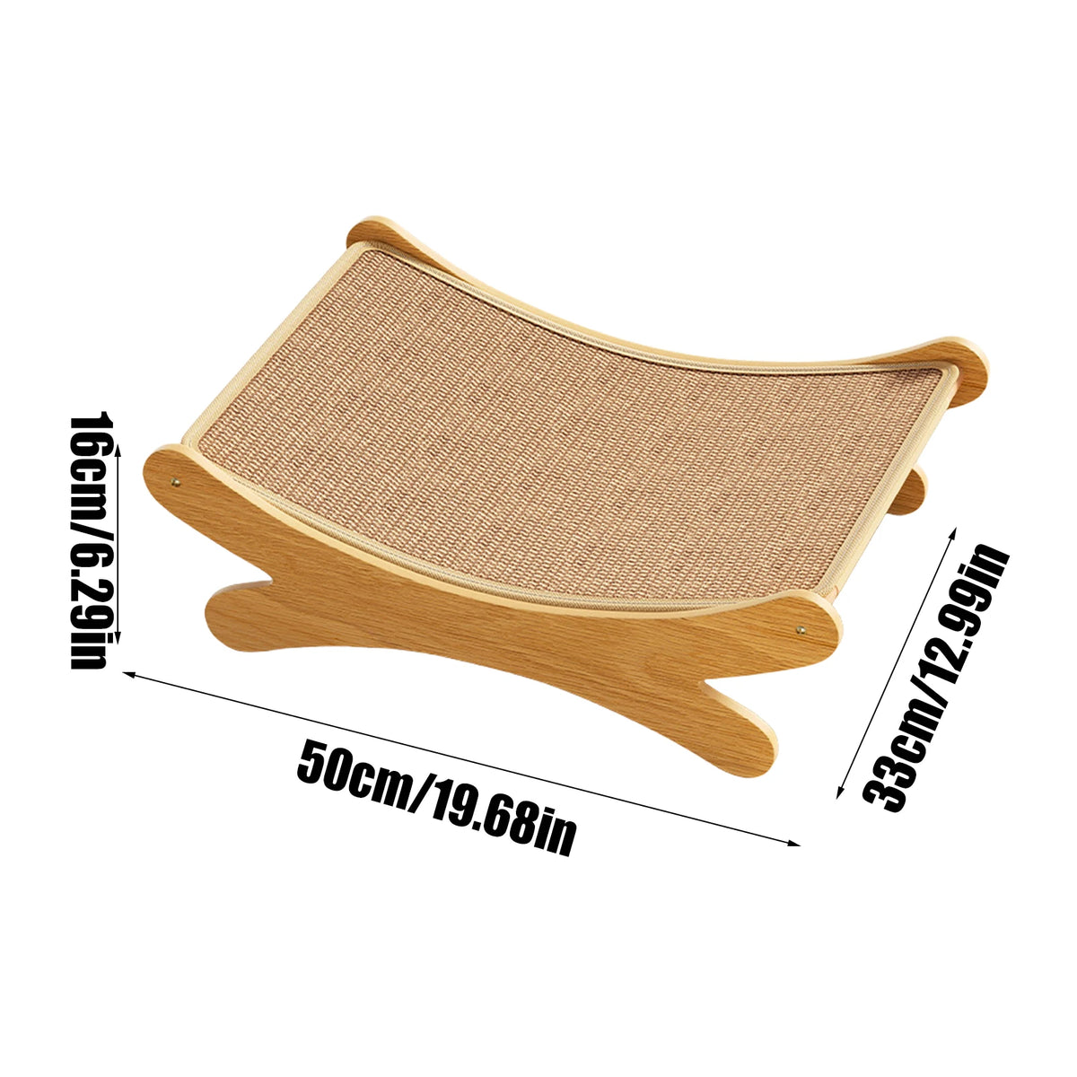 Natural Sisal Cat Scratching Pad – Interactive Bed & Lounge